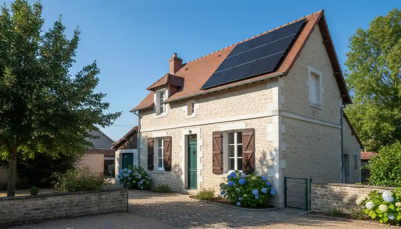 Installation de Panneaux Solaires à Léognan, Quartier de la Gare